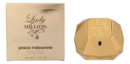 Perfume Paco Rabanne Lady Million Eau De Parfum 50ml For Wom - Imagem 4