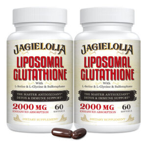 Suplemento De Glutationa Lipossomal Jagielolia 2000mg 120 So