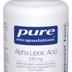 Suplemento De Encapsulamentos Puros De Ácido Alfa Lipóico 10