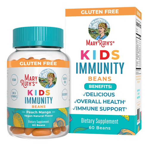 Suplemento Maryruth"s Kids Immunity Beans 60 Gomas Veganas