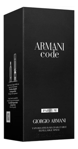 Perfume Giorgio Armani Code Parfum Recarregável 125ml Para H - Imagem 3