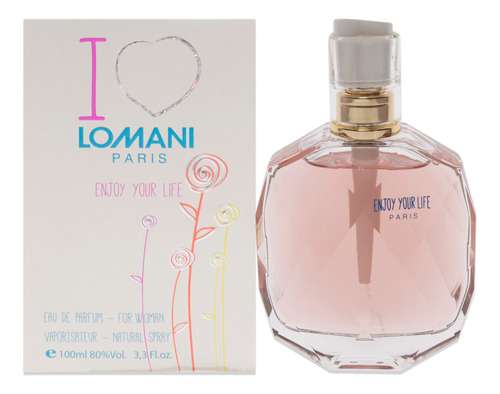 Enjoy Your Life Da Lomani Para Mulheres - Spray Edp De 3,3 O