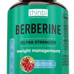 Suplemento Artnaturals Berberine 1000 Mg Em Cápsulas