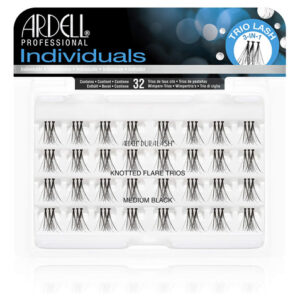 Cílios Ardell Individual Trios Preto Médio