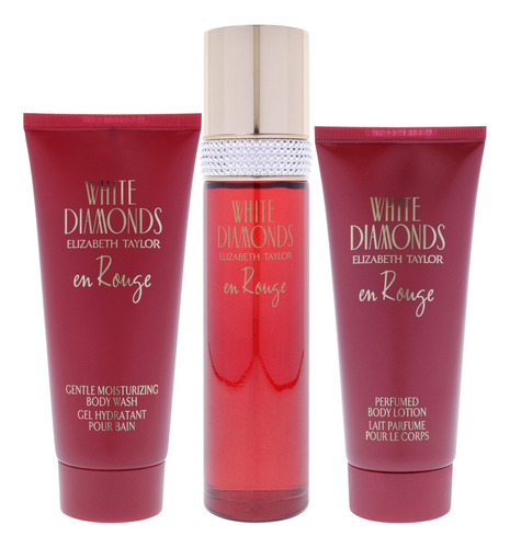 Perfume Elizabeth Taylor White Diamonds En Rouge Para Mulher - Imagem 2