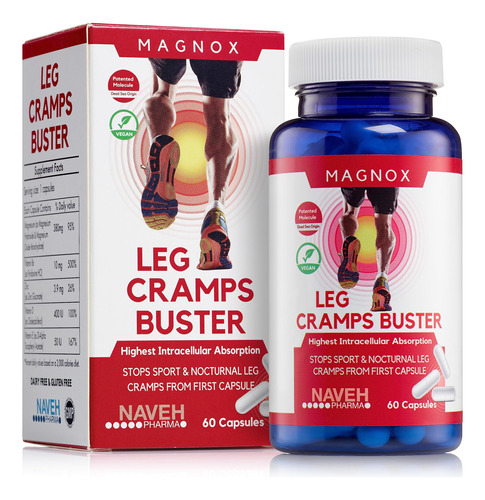 Suplemento De Magnésio Magnox Leg Cramps Buster 60 Comprimid