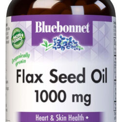 Suplemento Bluebonnet Nutrition Óleo De Semente De Linhaça 1