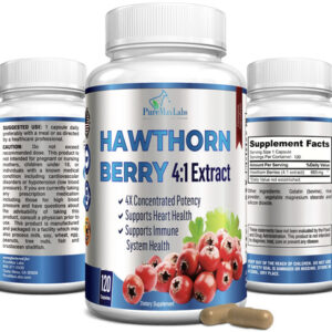 Suplemento Yummyvite Hawthorn Berry 4:1 Extracto 2660 Mg