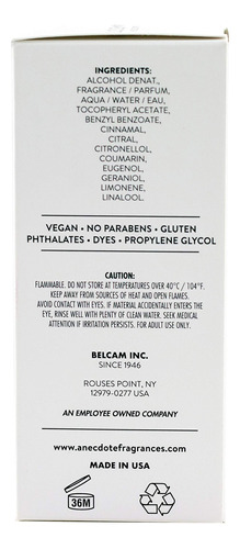 Perfume Anecdote Fragrances Havana Lounge Edt 100ml Para Hom - Imagem 4