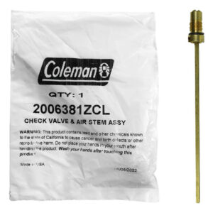 Montagem De Válvula De Retenção E Haste De Ar Para Lanterna/