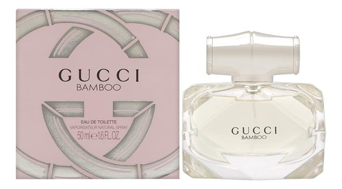 Gucci Bamboo Eau De Toilette Spray, 1.6 Ounce, Clear