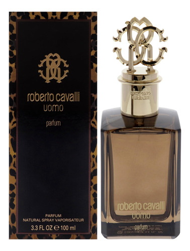 Perfume Roberto Cavalli Uomo Para Homens 100ml Em Spray De P