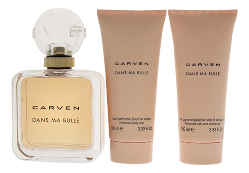 Conjunto De Presentes Perfume Carven Dans Ma Bulle, 3 Peças - Imagem 2