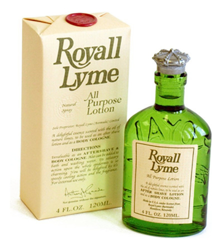 Fragrâncias Reais Cologne Royall Lyme Para Homens 120 Ml