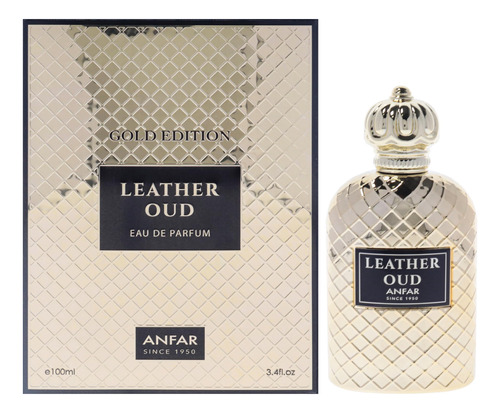 Perfume Anfar Leather Oud Gold Edition Eau De Parfum 100ml