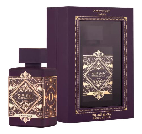 Água De Perfume Unissex Lattafa Bade'e Al Oud Amethyst