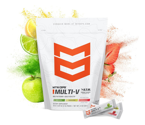 Multivitamínico Mtn Ops Multi-v Para Homens E Mulheres, Dose