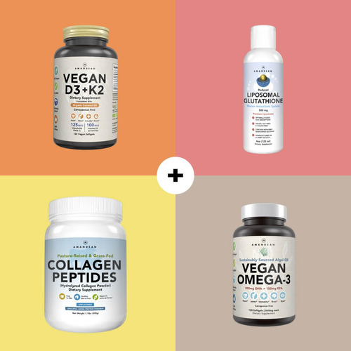 Suplemento De Vitamina D3 K2 Amandean 5000 Ui 120 Cápsulas G - Imagem 9