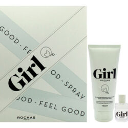 Kit Rochas Girl: Perfume E Gel De Banho 3.4 Oz Cada