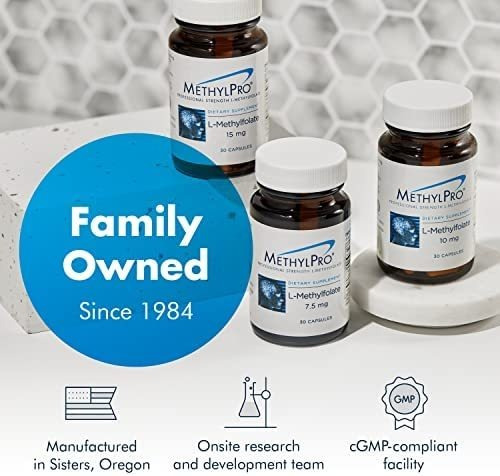 Methylpro 7,5 Mg L-metilfolato (30 Cápsulas) - Folato De Me - Imagem 8