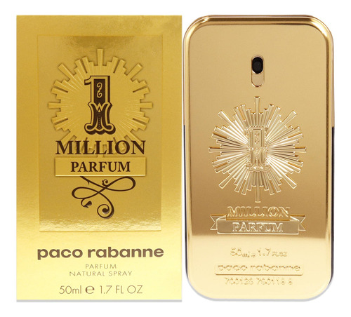 Perfume Paco Rabanne 1 Million Parfum Spray 50ml Para Homens