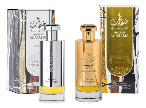 Mistura Real Lattafa Khaltaat Al Arabia E Perfume Royal Deli - Imagem 2