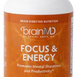 Suplemento Brainmd Focus & Energy 120 Cápsulas Mental Endur