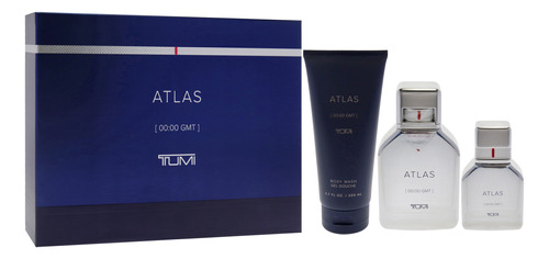 Conjunto De Presente Perfume Tumi Atlas Para Homens 100 Ml E - Imagem 3
