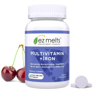 Suplemento Ez Derrete Multivitamínico Com Ferro 60 Comprimid