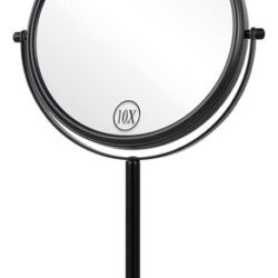 Espelho De Maquiagem Com Aumento Alhakin 10x, Mesa Mir...
