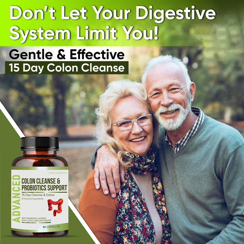 Colon Cleanse Nutrapro 15 Dias Com Probióticos 60 Cápsulas - Imagem 3