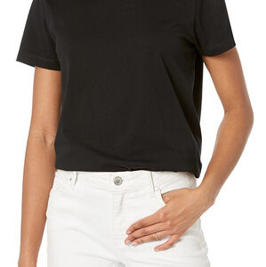 Camiseta Feminina De Manga Curta The Drop Courtney, Gola Red