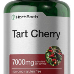 Suplemento Horbaach Tart Cherry Extract 7000mg 90 Cápsulas