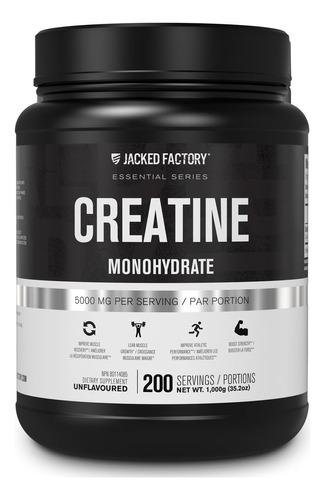 Suplemento De Creatina Jacked Factory Monohydrate 1000g