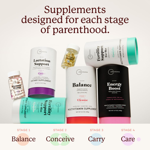 Suplemento Premama Hormone Balance Para Mulheres (28 Porções - Imagem 6