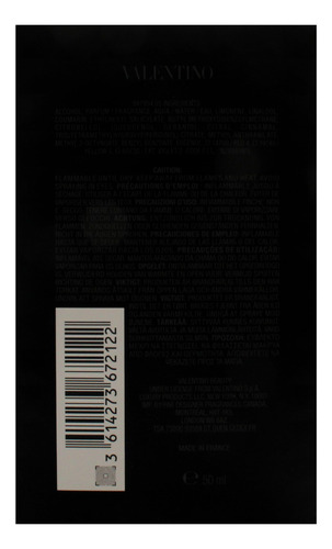 Perfume Valentino Uomo Nascido Em Roma Coral Fantasy 50ml Pa - Imagem 7