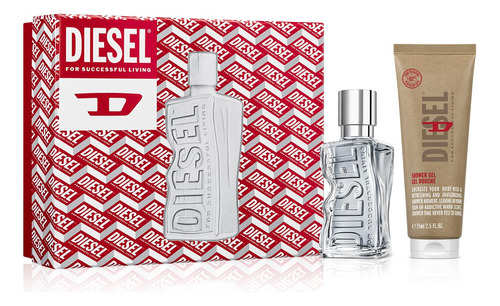 Conjunto De Perfume Diesel D Para Homens Eau De Toilette 30