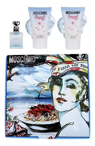 Conjunto De Presentes De Perfume Moschino Funny! Toy 2 Mini - Imagem 6