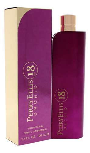 Perfume Perry Ellis 18 Orchid Eau De Parfum 100ml For Women - Imagem 3