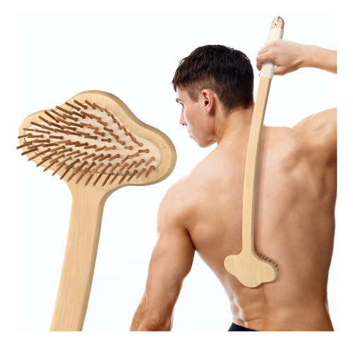 Back Scratcher Nurender Bambu Estendido De Grandes Dimensões