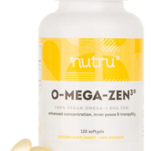 Suplemento Nutru Omega-zen3 Vegan Omega 3 Dha 400 Mg 120 Sup