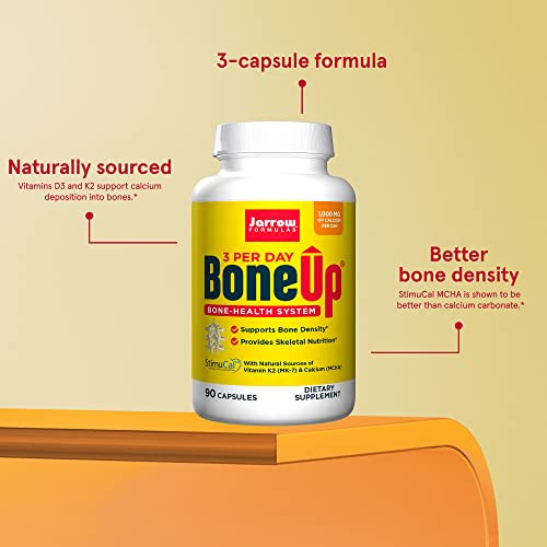 Suplemento Jarrow Formulas Boneup Three Por Dia 90 Cápsulas - Imagem 12