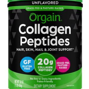 Orgain Peptídeos De Colagénio Hidrolisado Em Pó Para Mulh...