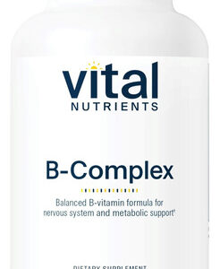 Suplemento Vital Nutrients B-complex 120 Cápsulas Vegetarian