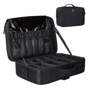 Maquilhagem Train Case Relavel, Organizador De Viagens Com D