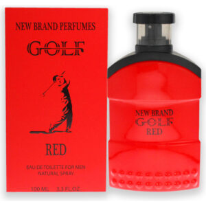 Golf Red Da Nova Marca Para Homens - Spray Edt De 3,3 Onças