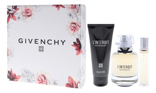 Conjunto De Presente De Perfume Givenchy L'interdit, 3 Unida - Imagem 4