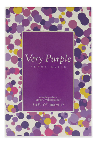 Perfume Perry Ellis Very Purple Edp Spray Para Mulheres 100m - Imagem 5