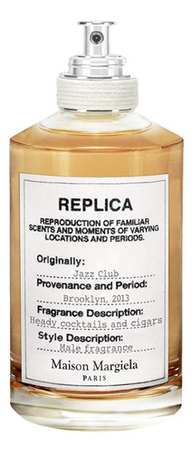 Perfume Maison Margiela Replica Jazz Club Edt 30ml Para Home