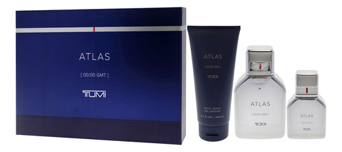 Conjunto De Presente Perfume Tumi Atlas Para Homens 100 Ml E - Imagem 4